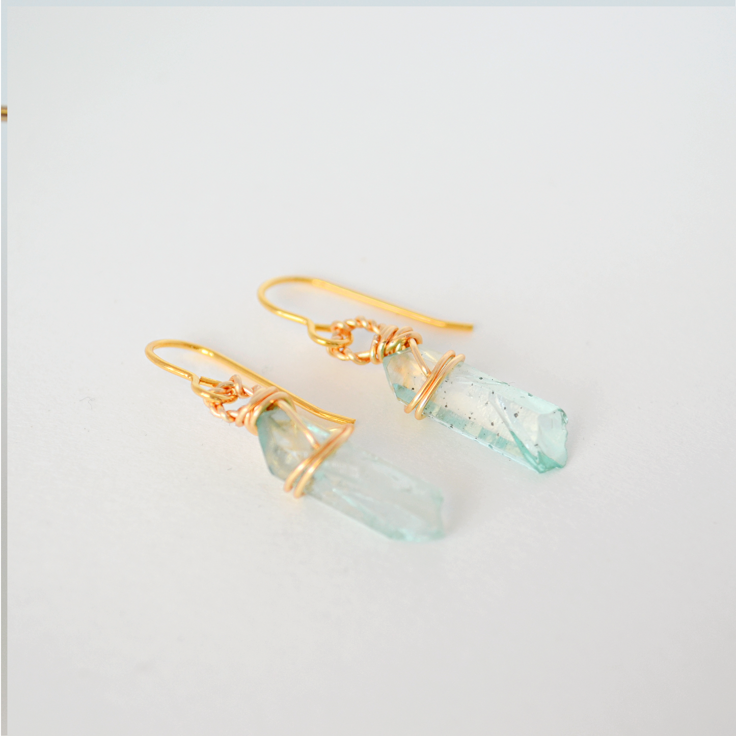 Ella Earrings • Blue Ice