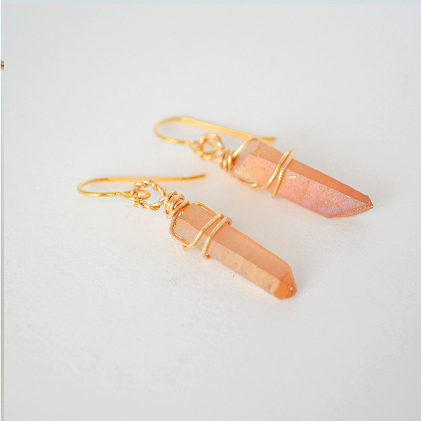 Ella Earrings • Copper Peach