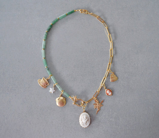 Gold Paperclip Chain • Halfable