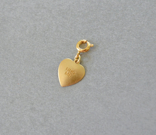 Small Hug Me Heart Charm • Halfable