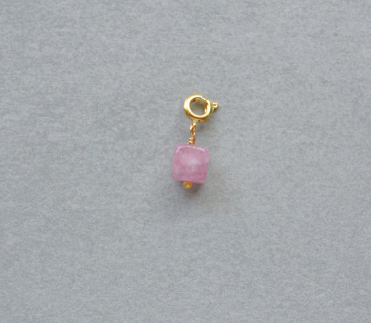 Strawberry Quartz Charm • Halfable