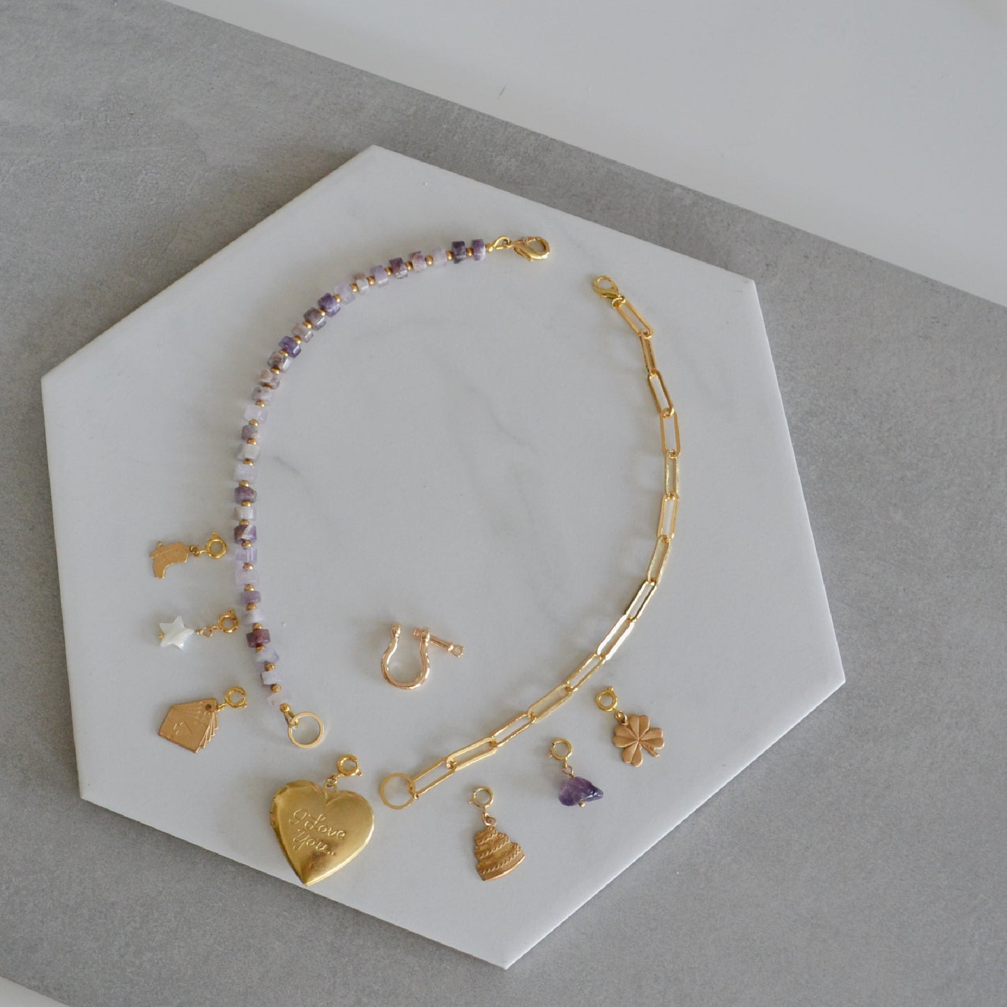 4 Leaf Clover Charm • Halfable